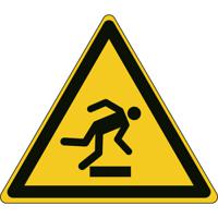 827356 Brady Self-Adhesive Area Hazard Hazard Warning Sign