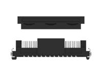 244629-e ERNI SMC Series Vertical Surface PCB Header, 26 Contact(s), 1.27 mm Pitch, 2 Row, Shrouded