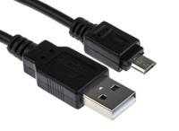 876-2403 RS PRO USB 2.0, Male USB A to Male Micro USB B, 1.2m