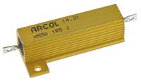 hs50-1r5-j Arcol, 1.5Ω 50W Wire Wound Chassis Mount Resistor HS50 1R5 J ±5%