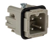 09200032611 HARTING Heavy Duty Power Connector Insert, 10A, Male, Han A Series, 3 Contacts