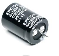 b41252a6338m060 EPCOS 3300μF Aluminium Electrolytic Capacitor 50V dc, Snap-In - B41252A6338M060