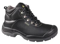 saul2es3no41 Delta Plus SAULT2 S3 ESD Black ESD SafeSteel Toe CappedMen's Ankle Safety Boots, UK 7, EU 41