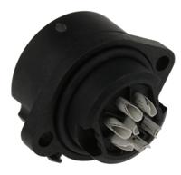 c016-30g006-100-12 Amphenol Industrial Circular Connector, 6 Contacts, Panel, Standard Connector, Socket, Female, IP67, Ecomate M Series