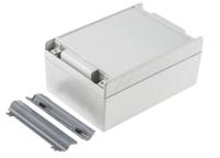 290112000 ROLEC Techno Plus Series Grey Plastic Enclosure, IP67, Grey Lid, 160 x 110 x 70mm
