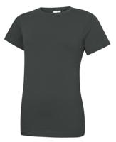 284-8241 RS PRO Charcoal 100% Cotton Short Sleeve T-Shirt, UK- S, EUR- S