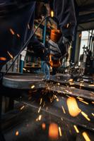 72229360000 FEIN CG 10-125 125mm Corded Angle Grinder, Euro Plug