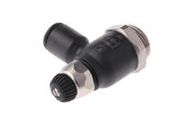 7060-08-17 Legris 7060 Series Threaded Exhaust Regulator, G 3/8 Male Inlet Port x 8mm Tube Outlet Port