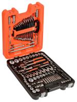 s138 Bahco 138-Piece Imperial, Metric 1/2 in; 1/4 in; 3/8 in Deep Socket/Standard Socket/Spanner/Allen Key/Bit Set with