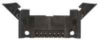 t816114a1r101ceu Amphenol Communications Solutions T816 Series Right Angle Through Hole PCB Header, 14 Contact(s), 2.54 mm Pitch, 2 Row,