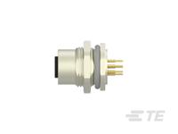 t4141012081-000 TE Connectivity Circular Connector, 8 Contacts, Rear, M12 Connector, Socket, Female, IP67, M12 Series