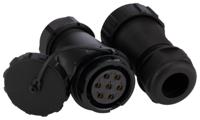 304-378 RS PRO Circular Connector, 7 Contacts, In-Line Cable Mount, SY29 Connector, Plug, Socket, Male/Female, IP68, SY29 Series