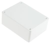 1591sgy Hammond 1591 Series Grey Flame Retardant ABS Enclosure, IP54, Flanged, Grey Lid, 110 x 82 x 44mm