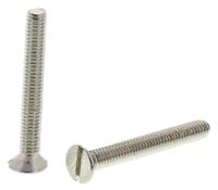 482-9170 RS PRO Slot M2.5 Countersunk Brass Machine Screws DIN 963 x 20.0mm