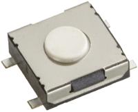 430471031826 Wurth Elektronik White Tactile Switch, SPST 50 mA @ 12 V dc 1.1mm Surface Mount