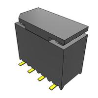 ssm-104-l-dv-be-lc-p-tr Samtec SSM Series Vertical Surface Mount PCB Socket, 8-Contact, 2-Row, 2.54mm Pitch, SMT Termination