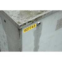 m6c-1000-595-yl Brady B-595 Yellow Label, 25.40mm Width, 1 Qty