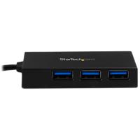 hb30c4afs StarTech.com 4 Port USB 3.0 USB A  Hub, USB Powered, 39 mm x 74 mm x 1.3cm