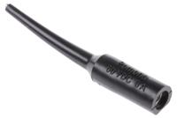 3560-0 Fluke Black, Female Test Connector Adapter With Brass, Copper contacts and Gold, Nickel Plated