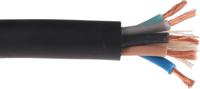 773-9036 RS PRO 2.5 mm² 2 Core Power Cable, H07RN-F, Black CPE, 100m
