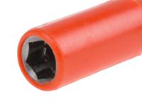 911-1528 ITL Insulated Tools Ltd Hexagon Nut Driver, 10 mm Tip, VDE/1000V, 105 mm Blade, 265 mm Overall