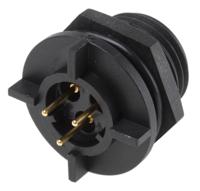 px041303ppc Bulgin Circular Connector, 3 Contacts, Surface, Miniature Connector, Plug, Male, IP68, Buccaneer 400 Series