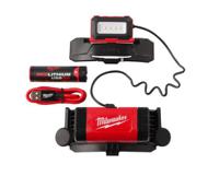 4933479902 Milwaukee Headlamp L4 BOLTHL Head Torch 600 Lumens, BOLT Range