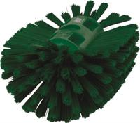 70392 Vikan Medium Bristle Green Scrub Brush, 40mm bristle length, Polyester, Polypropylene, Stainless Steel bristle material