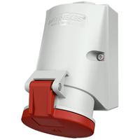 1557 MENNEKES IP44 Industrial Interlock Socket 5P, Earthing Position 6h, 32A, 400 V