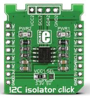 mikroe-1878 MikroElektronika I2C Isolator Click ISO1540 Development Kit for MikroBUS MIKROE-1878