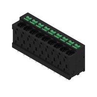 2913780000 Weidmüller OMNIMATE4.0 Series PCB Terminal, 9-Contact, 5mm Pitch, PCB Mount, 1-Row, Snap In Termination