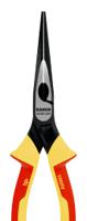 2430-s-200 Bahco Long Nose Pliers, 200 mm Overall, Straight Tip, VDE/1000V, 72mm Jaw