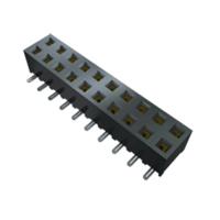 smm-105-02-s-d-k-tr Samtec SMM Series Straight Surface Mount PCB Socket, 10-Contact, 2-Row, 2mm Pitch, Solder Termination