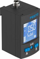 spau-p10r-h-q4d-l-pnlk-pnvba-m8d Festo Pressure Sensor, 30V dc, IP65, IP67 10bar