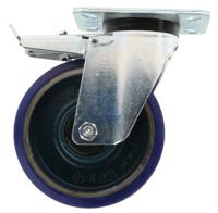 37413fr LAG Braked Swivel Castor Wheel, 450kg Capacity, 150mm Wheel
