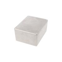 1590c Hammond 1590 Series Natural Die Cast Aluminium Enclosure, IP54, Natural Lid, 119.5 x 94 x 56.5mm