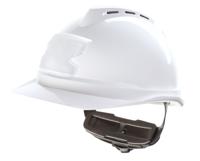 gv412-0000500-000 MSA Safety V - Gard 500 White Helmet, AdjustableVentilated