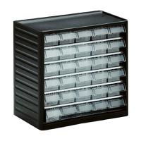 290-3 Treston 30 Drawer Storage Unit, PP, 290mm x 310mm x 180mm, Grey