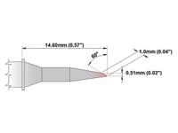 m7lr400 Thermaltronics 1 mm Bevel Soldering Iron Tip