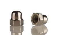 248-4416 RS PRO, Plain Stainless Steel Hex Nut, DIN 1587, M6