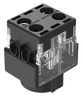 61-874511 EAO Contact Block for Use with Series 61 Switches, 250V ac/dc, 1NC