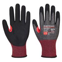 a6732xl Portwest Black Nylon, High Performance Polyethylene, Steel Fibre, Nitrile Foam Glove 50 mm