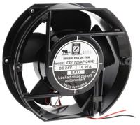 619-6725 RS PRO Axial Fan, 24 V dc, DC Operation, 399.3m³/h, 23.3W, 970mA Max, 172 x 150mm