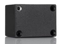 1590hbk Hammond 1590 Series Black Die Cast Aluminium Enclosure, IP54, Flanged, Black Lid, 53 x 38 x 31mm