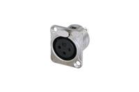 rc3fdl REAN Products Socket Mount XLR Connector, Female, 3 Way