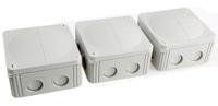 combi-6075 WISKA Combi Series Grey Polypropylene Junction Box, IP66, IP67, 110 x 110 x 66mm