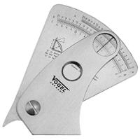 474404 Vogel  Stainless Steel Feeler Gauge 0.1mm, , Single Blade Blades