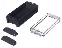 96024124-b-180806-pc-v0-g-7024 Bopla Bocube Series Graphite Grey Polycarbonate V0 Enclosure, IP66, IP68, IK07, Transparent Lid, 191 x 80 x 60mm