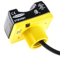 stbvr81 Banner 1 Button Safety Two Hand Control Switch, Black, Yellow, STB Series