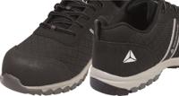 bostospno46 Delta Plus Men's Black, Grey Composite Toe Capped Safety Trainers, UK 11, EU 46